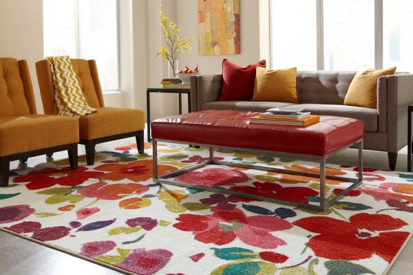 Fun Floral Rugs for Your Home | Bowling Carpet